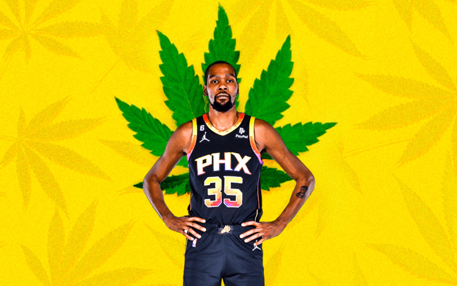 Kevin Durant, estrella de la NBA, habla sobre la relajada política de La Liga en materia de cannabis